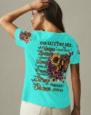 God Says You Are Horses Women's All Over Print Shirt   - Tlnz2307253