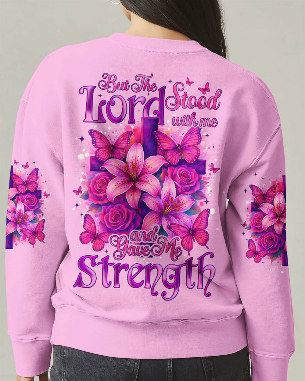 Lord Stood With Me Women's All Over Print Shirt - Tyqy2207253 - Image 10