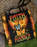 Faith Doesn't Make Things Easy Tote Bag - Tytm2706231