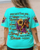 God Says You Are Horses Women's All Over Print Shirt   - Tlnz2307253